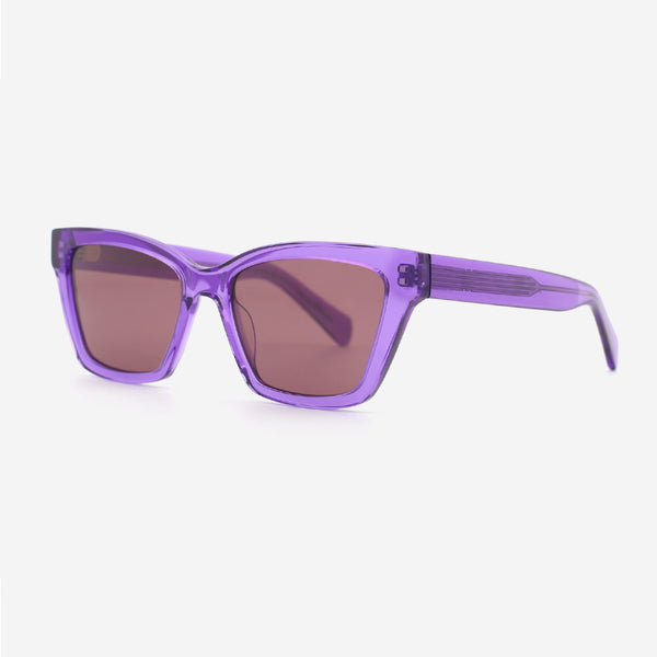 Classic Cat Eye Acetate Women's Sunglasses 24A8150