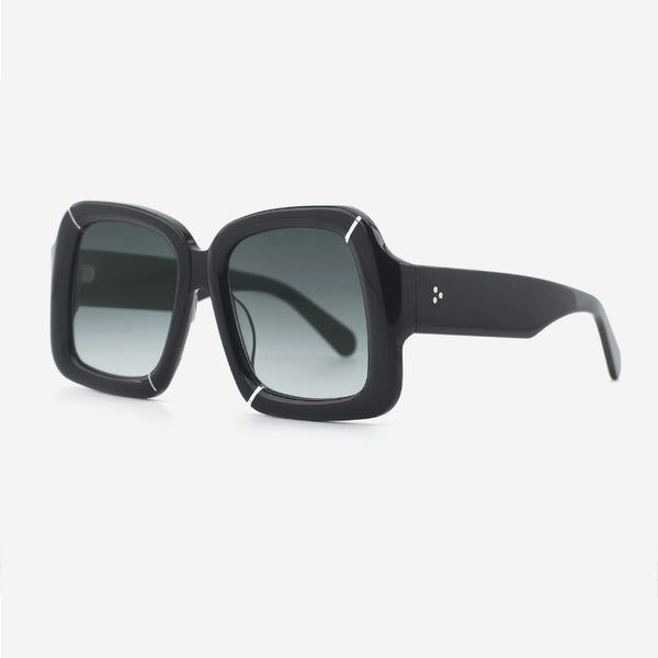 Polygon Laminated Acetate Unisex Sunglasses 24A8156