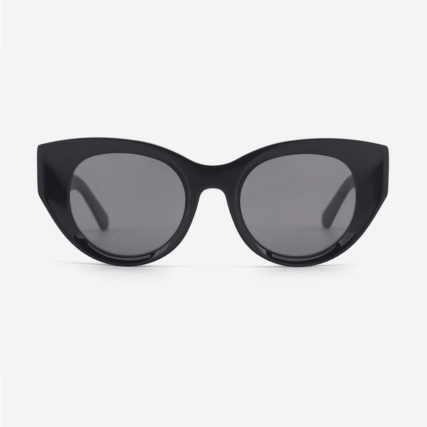 Cat Eye Thick Acetate Women's Sunglasses 24A8158