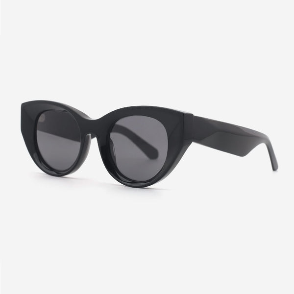 Cat Eye Thick Acetate Women's Sunglasses 24A8158