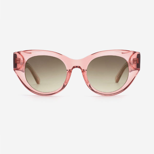 Cat Eye Thick Acetate Women's Sunglasses 24A8158