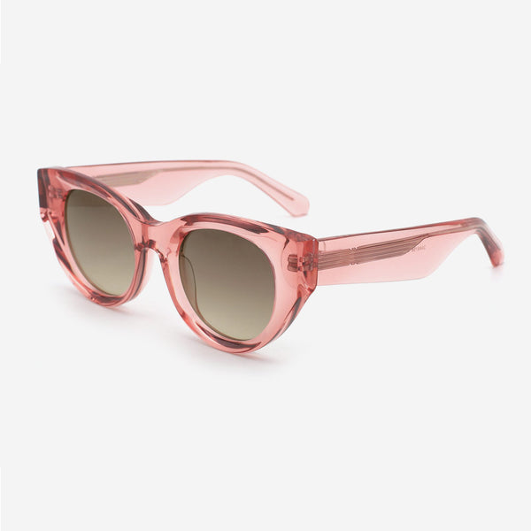 Cat Eye Thick Acetate Women's Sunglasses 24A8158