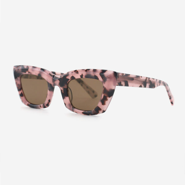 Cat Eye Acetate Female Sunglasses 24A8185