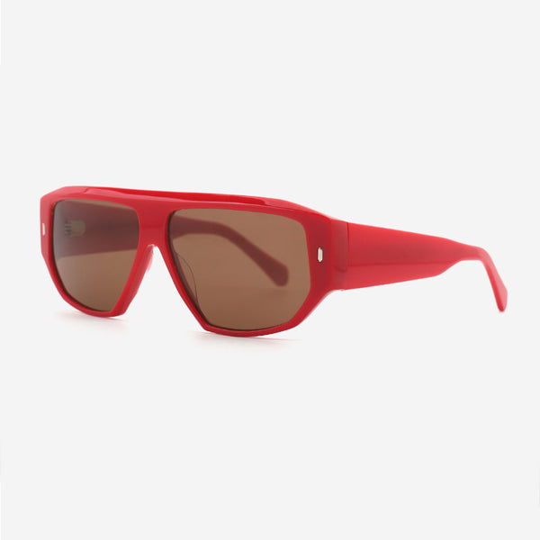 Aviator Acetate Unisex Sunglasses 24A8190