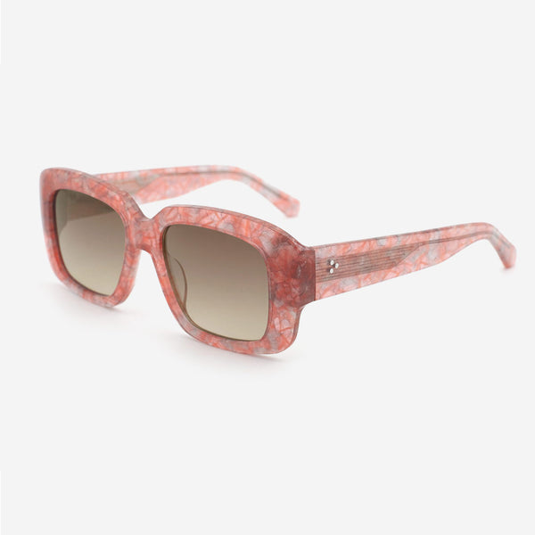 Stylish Rectangle Acetate Female Sunglasses 24A8255