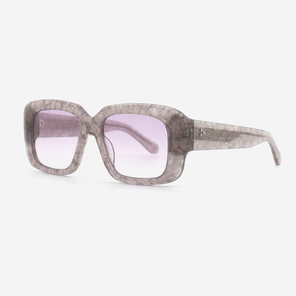 Stylish Rectangle Acetate Female Sunglasses 24A8255