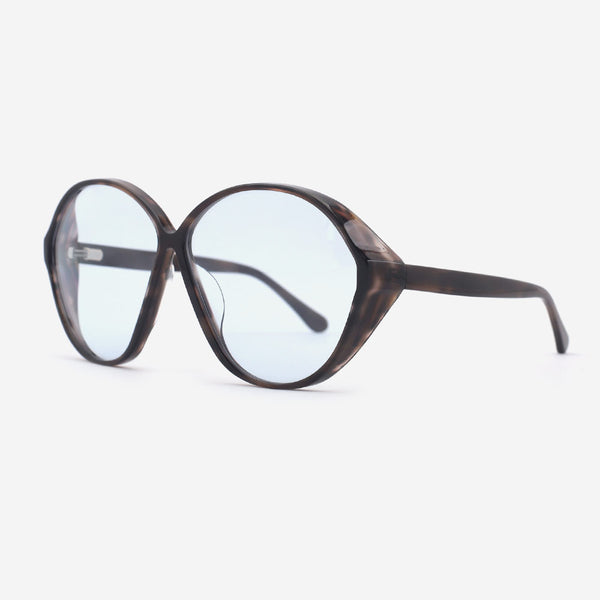 Cat Eye Oversize Acetate Female Sunglasses 24A8261