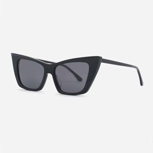 Cat Eye Dimensional Acetate Women's Sunglasses 24A8264