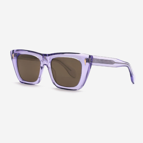 Retro Cat Eye Acetate Female Sunglasses 24A8268