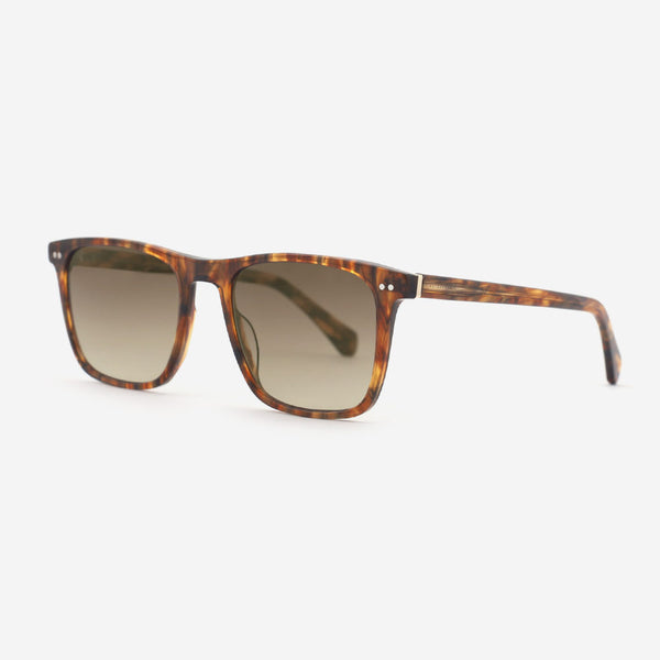 Retro Square Acetate Unisex Sunglasses 24A8275