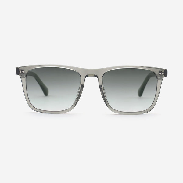 Retro Square Acetate Unisex Sunglasses 24A8275