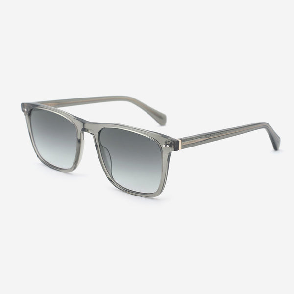 Retro Square Acetate Unisex Sunglasses 24A8275