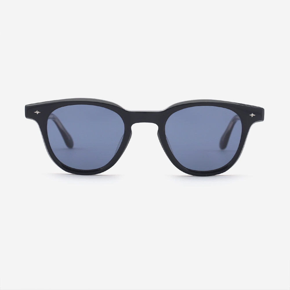 Retro Round Acetate Unisex Sunglasses 24A8279