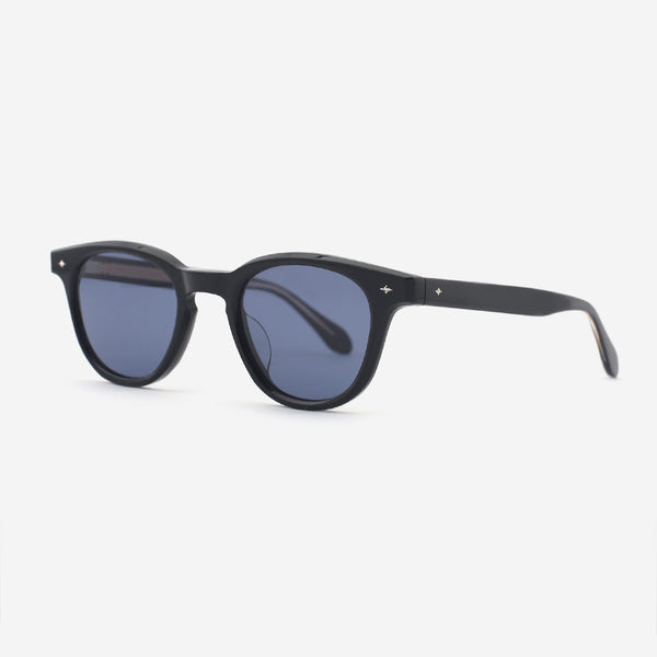 Retro Round Acetate Unisex Sunglasses 24A8279