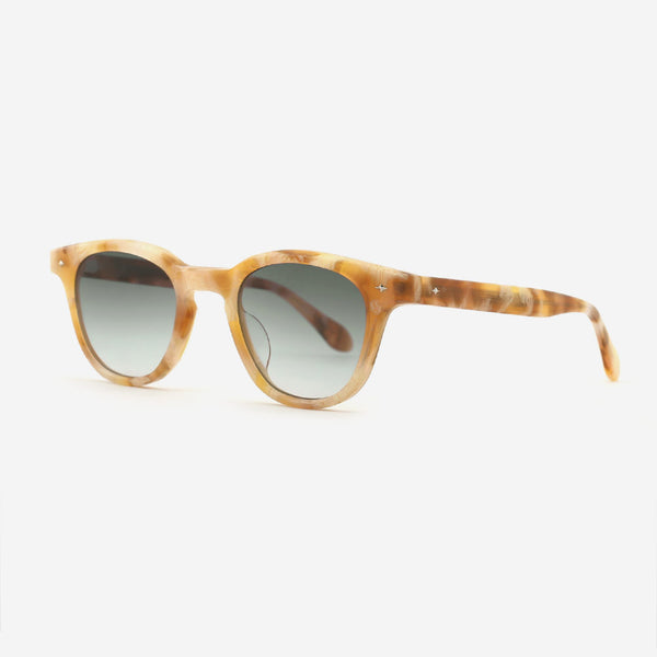 Retro Round Acetate Unisex Sunglasses 24A8279