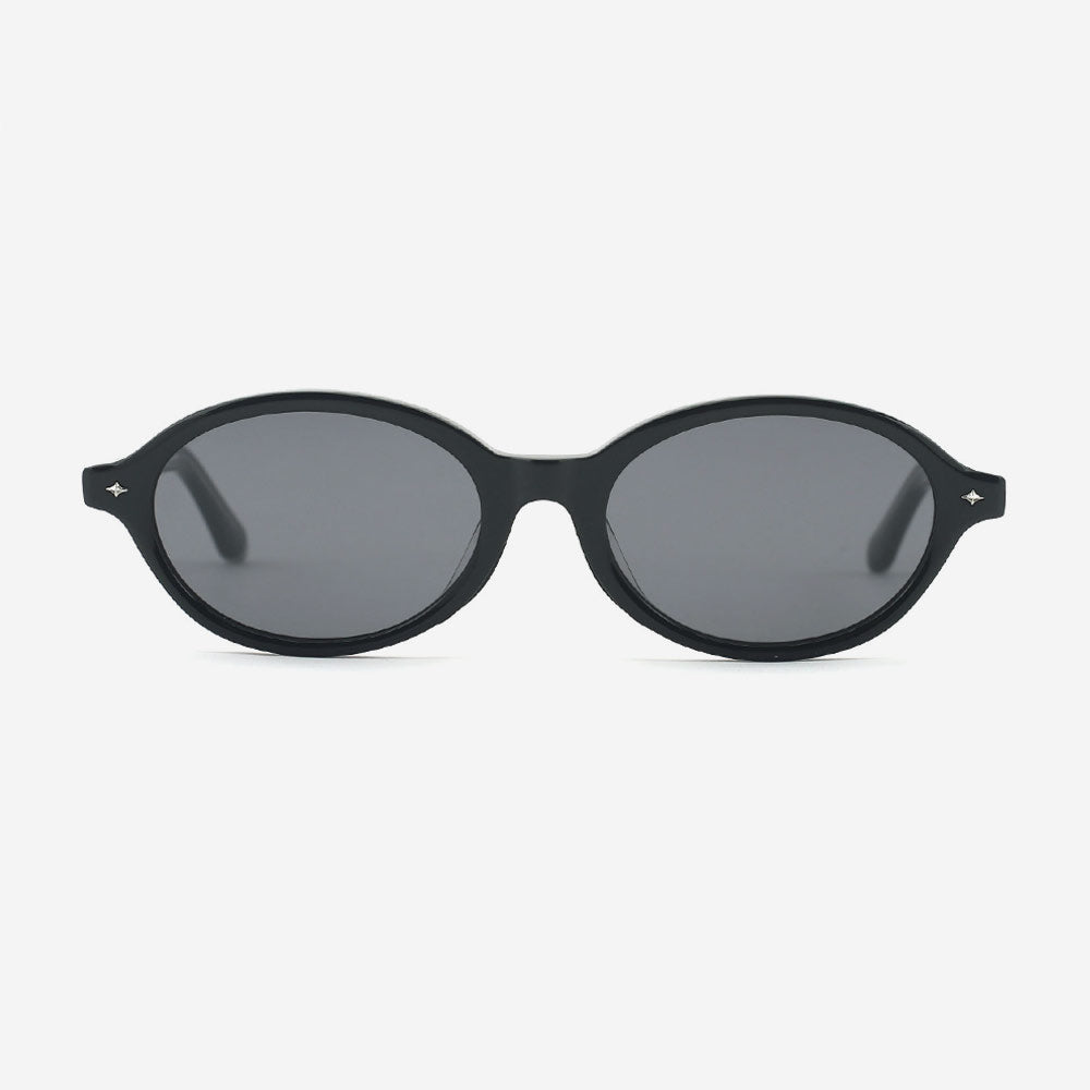 Retro Oval Acetate Female Sunglasses 24A8280