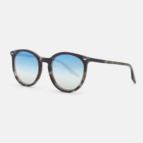 Vintage Round Acetate Women's Sunglasses 24A8288