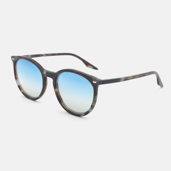 Vintage Round Acetate Women's Sunglasses 24A8288