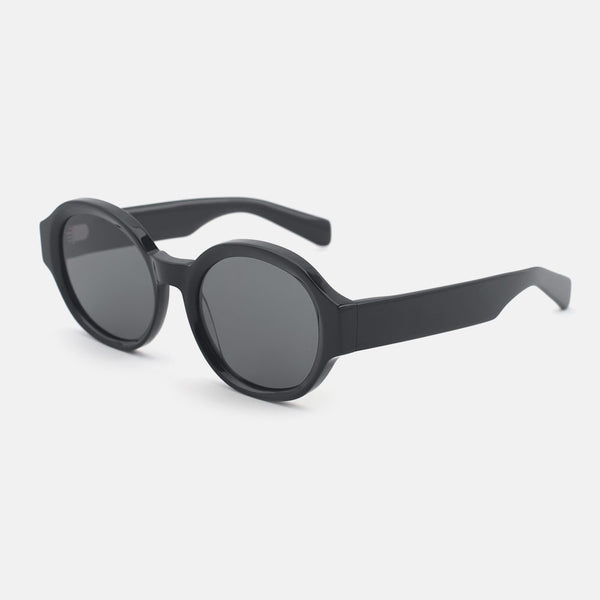 Vintage Round Acetate Women's Sunglasses 24A8316