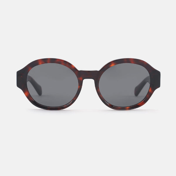 Vintage Round Acetate Women's Sunglasses 24A8316