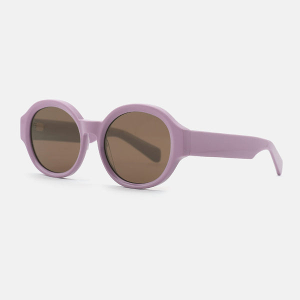 Vintage Round Acetate Women's Sunglasses 24A8316