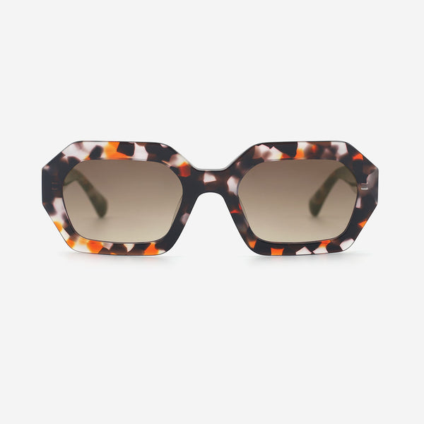 Polygon Acetate Female Sunglasses 24A8317