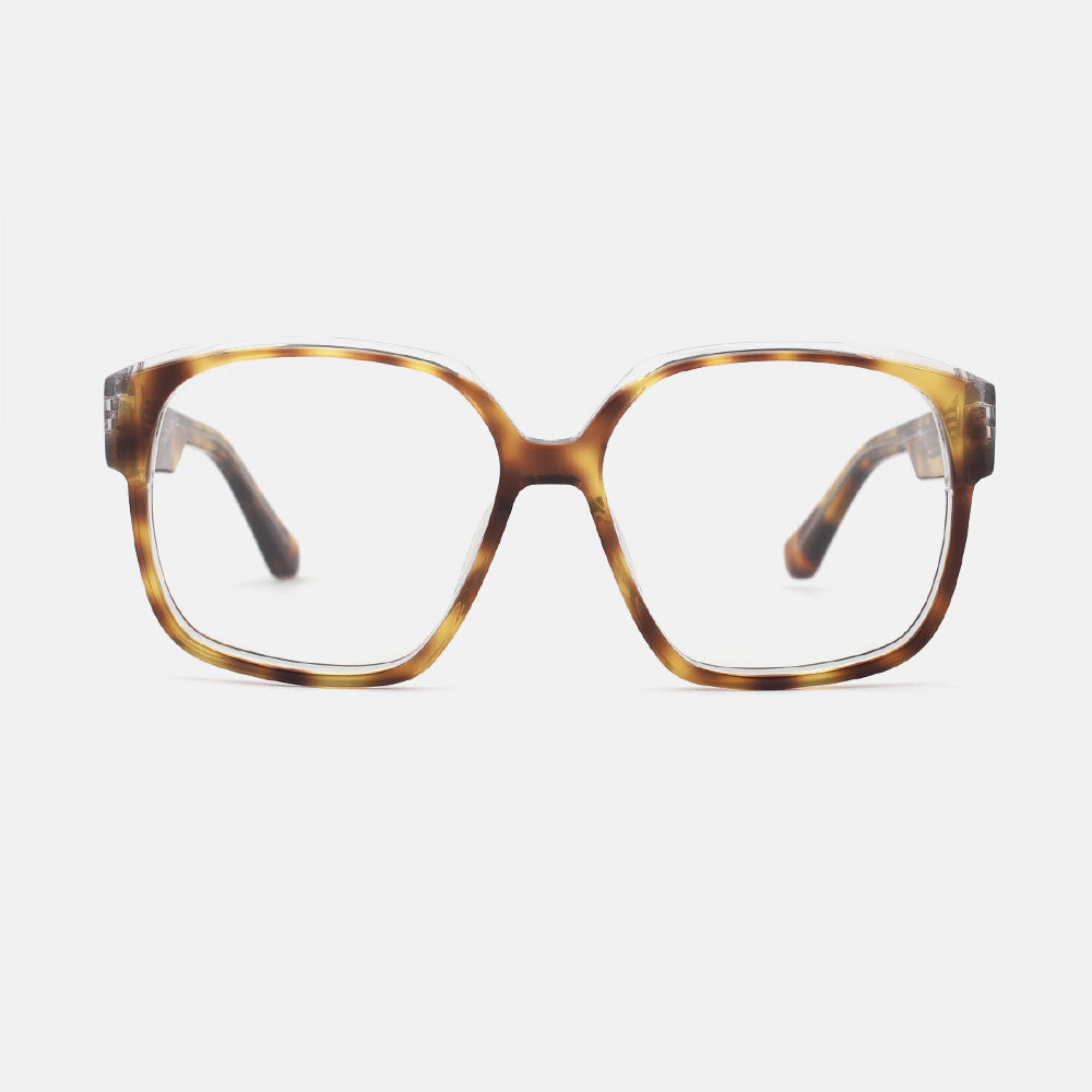 Square Oversize Acetate Women's Optical Frames 25A3042