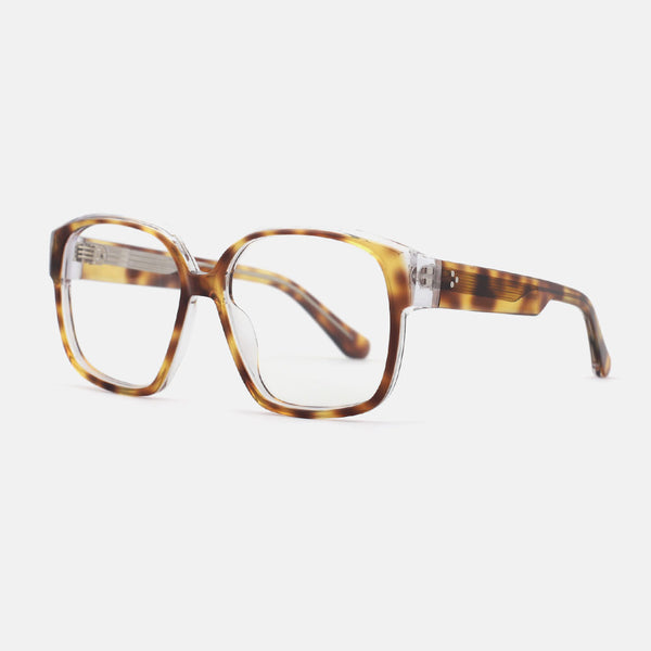 Square Oversize Acetate Women's Optical Frames 25A3042