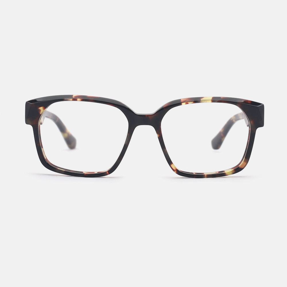 Square Bevel Acetate Female Optical Frames 25A3043