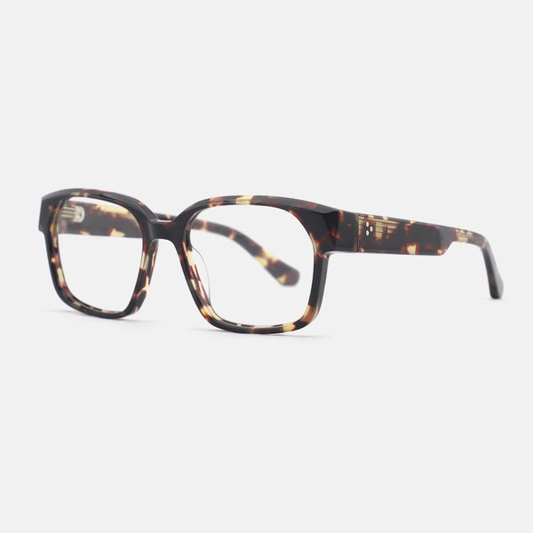 Square Bevel Acetate Female Optical Frames 25A3043