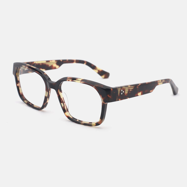 Square Bevel Acetate Female Optical Frames 25A3043