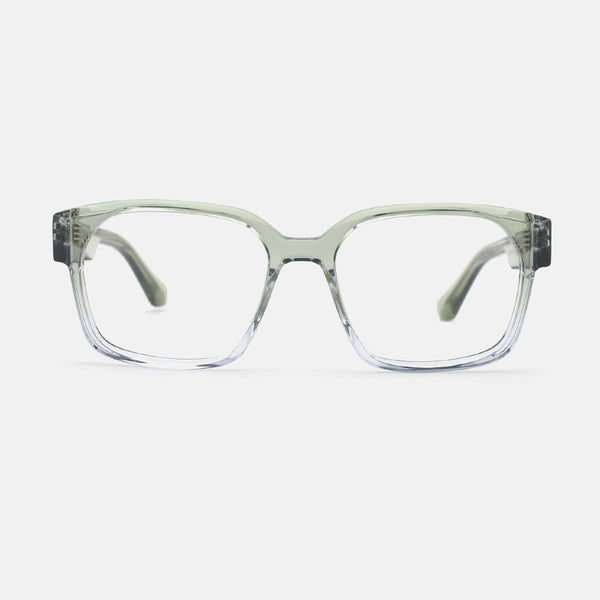 Square Bevel Acetate Female Optical Frames 25A3043
