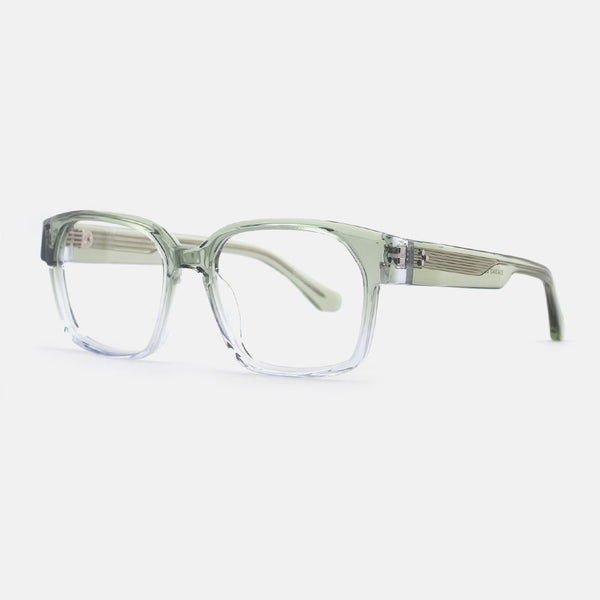 Square Bevel Acetate Female Optical Frames 25A3043