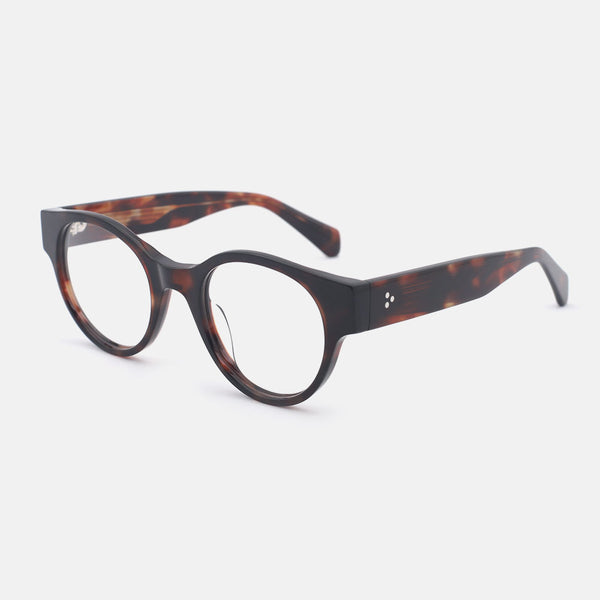 Round Acetate Women's Optical Frames 25A3046