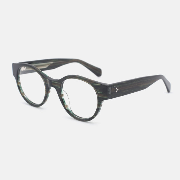 Round Acetate Women's Optical Frames 25A3046