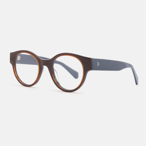 Round Acetate Women's Optical Frames 25A3046