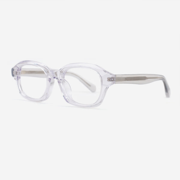Rectangle Bevel Acetate Unisex Optical Frames 25A3054