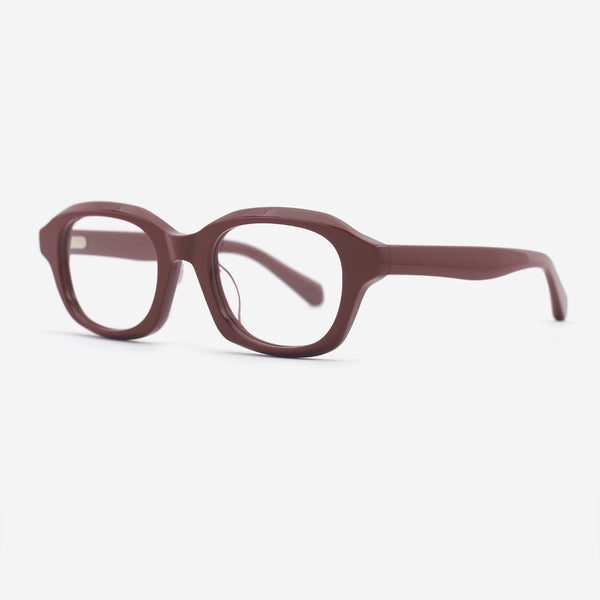 Rectangle Bevel Acetate Unisex Optical Frames 25A3054
