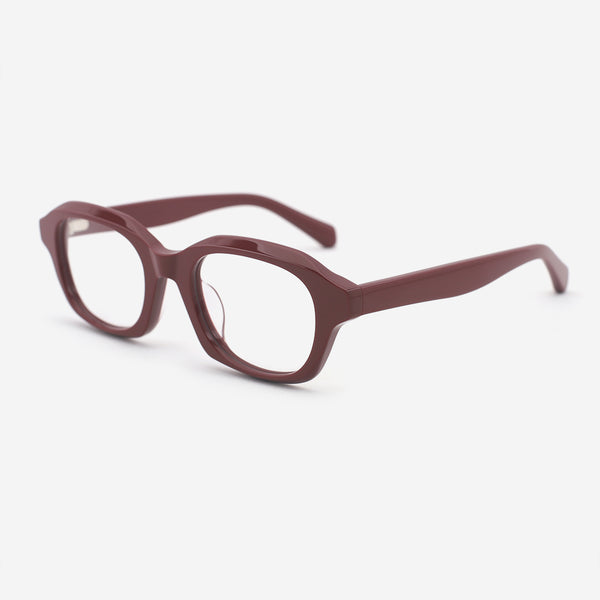 Rectangle Bevel Acetate Unisex Optical Frames 25A3054