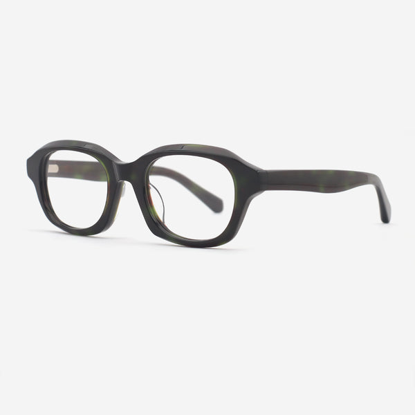 Rectangle Bevel Acetate Unisex Optical Frames 25A3054
