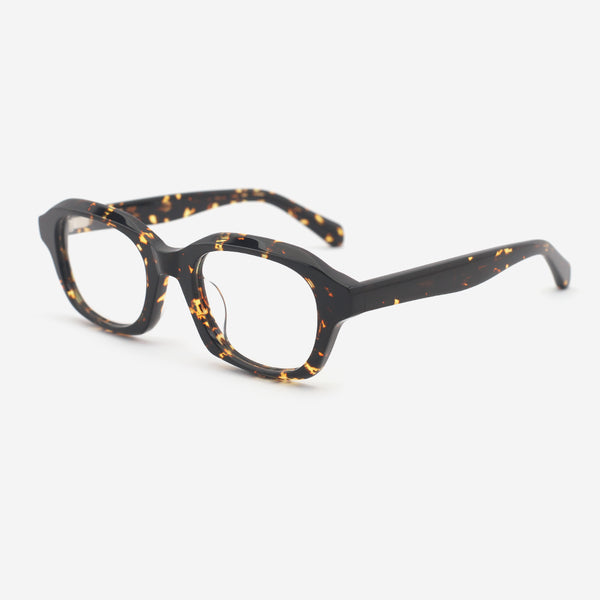 Rectangle Bevel Acetate Unisex Optical Frames 25A3054