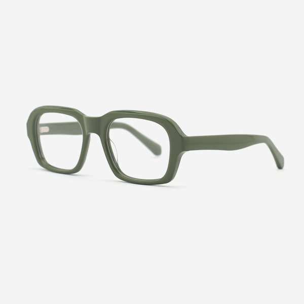 Rectangle Bevel Acetate Unisex Optical Frames 25A3055