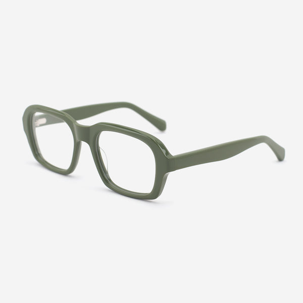 Rectangle Bevel Acetate Unisex Optical Frames 25A3055