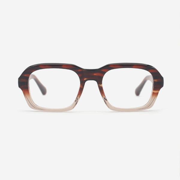 Rectangle Bevel Acetate Unisex Optical Frames 25A3055