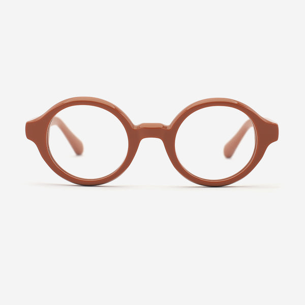 Round Acetate Female Optical Frames 25A3056
