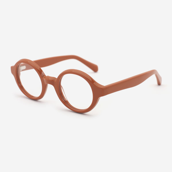 Round Acetate Female Optical Frames 25A3056