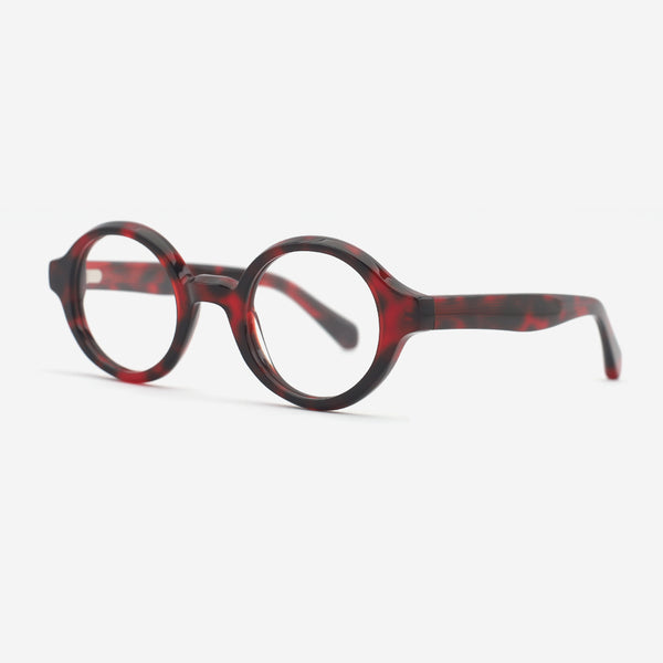 Round Acetate Female Optical Frames 25A3056