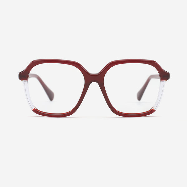 Fashion Square Acetate Female Optical Frames 25A3067