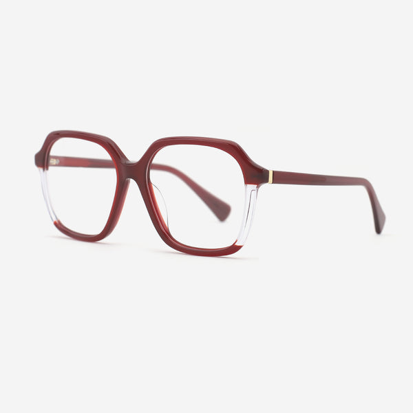 Fashion Square Acetate Female Optical Frames 25A3067