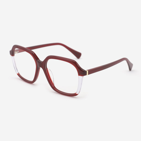 Fashion Square Acetate Female Optical Frames 25A3067